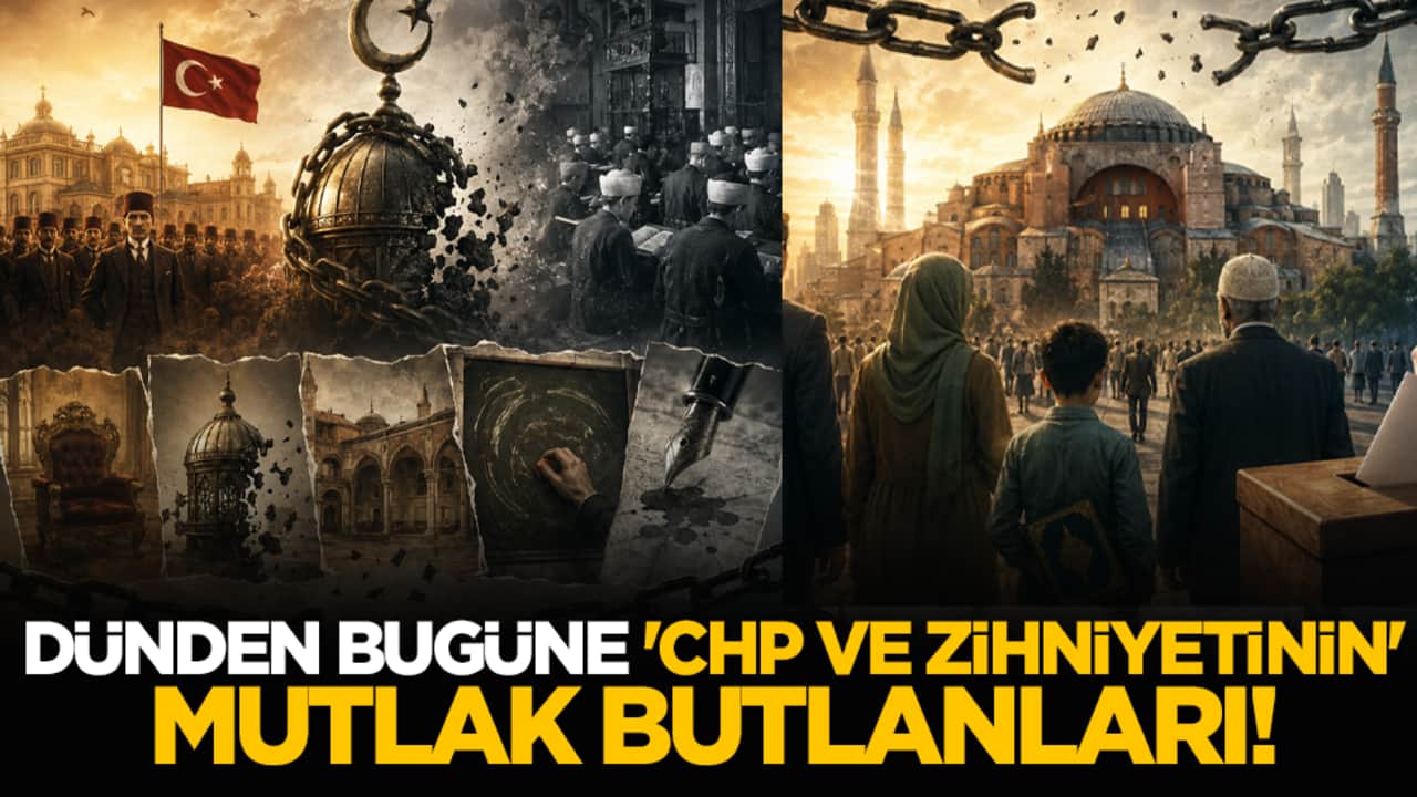 Dünden bugüne 'CHP ve Zihniyetinin' Mutlak Butlanları!