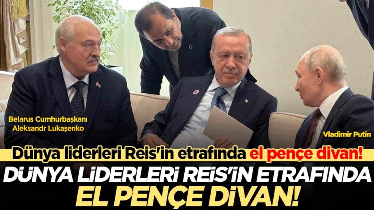 Dünya liderleri Reis'in etrafında el pençe divan! Zirvede dik duruşun ve özgüvenin resmi!