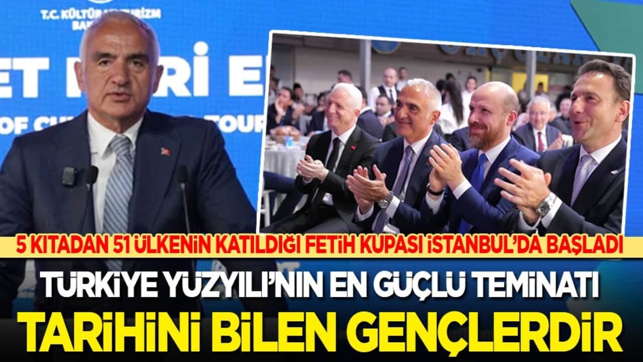 Dünyanın en büyük okçuluk organizasyonu İstanbul'da başladı: Türkiye Yüzyılının en güçlü teminatı tarihini bilen gençlerdir!