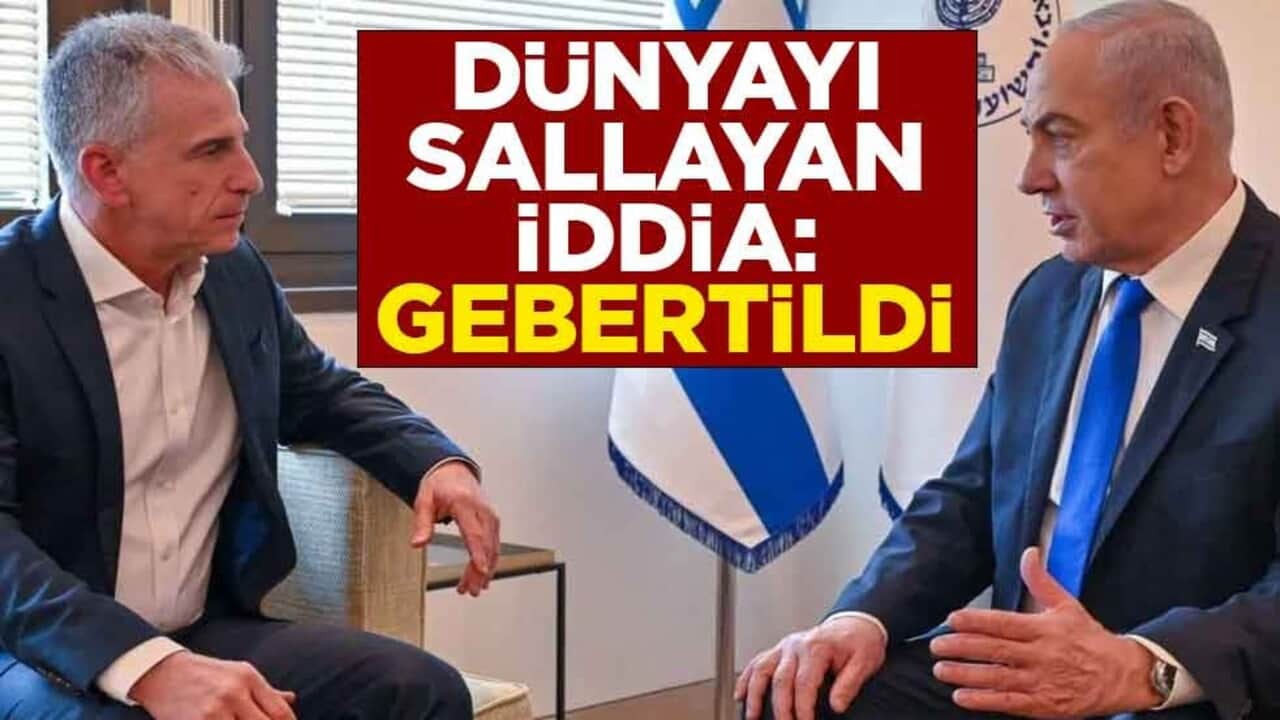 Dünyayı sallayan iddia: Mossad Başkanı David Barnea gebertildi