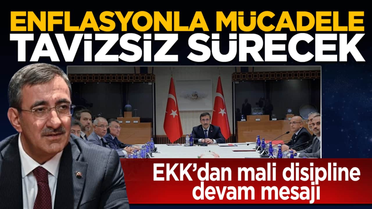 EKK’dan mali disipline devam mesajı: Enflasyonla mücadele tavizsiz sürecek