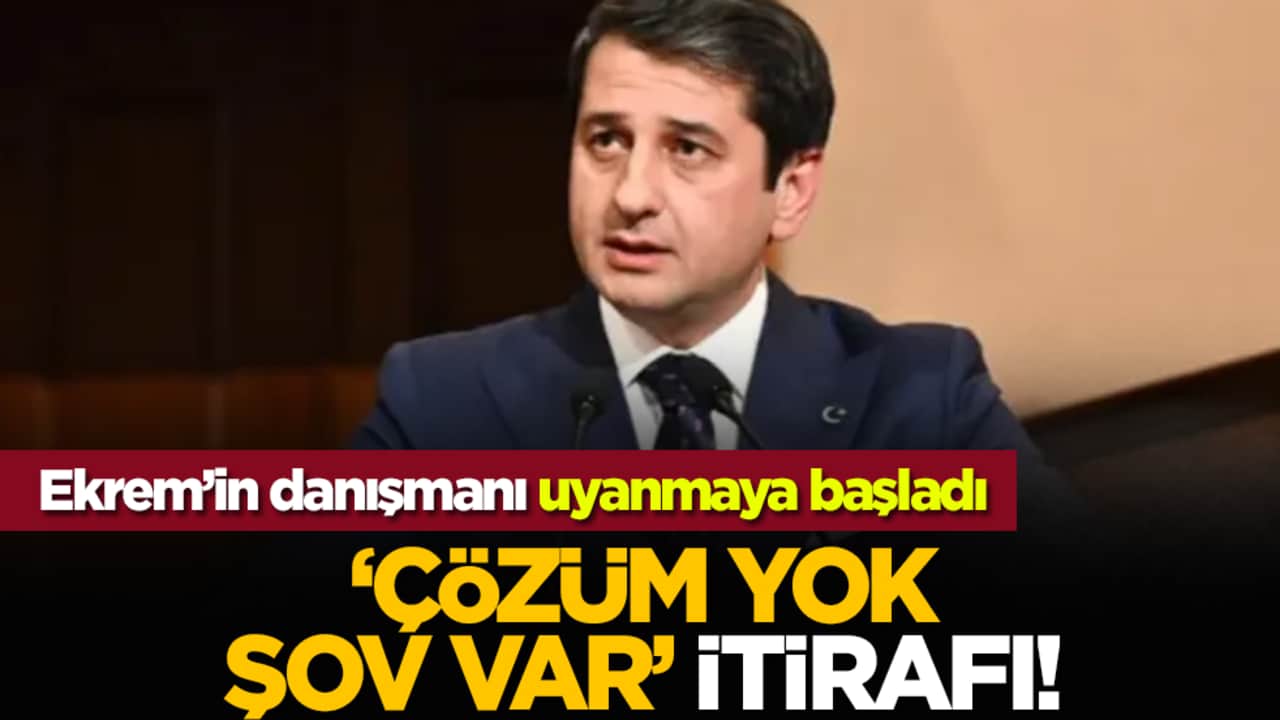 Ekrem’in danışmanı uyanmaya başladı: ‘Çözüm yok şov var’ itirafı!