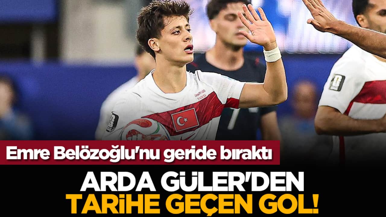 Emre Belözoğlu'nu geride bıraktı: Arda Güler'den tarihe geçen gol!