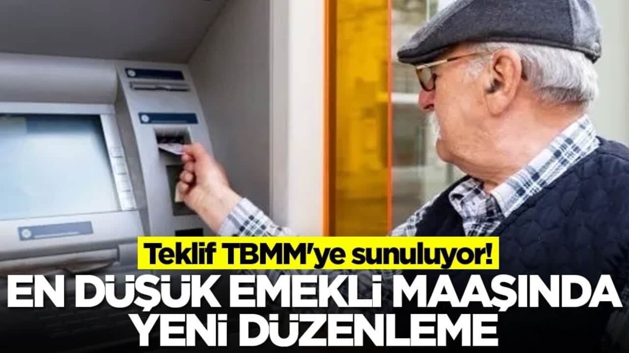 En düşük emekli maaşında yeni düzenleme: Teklif TBMM'ye sunuluyor