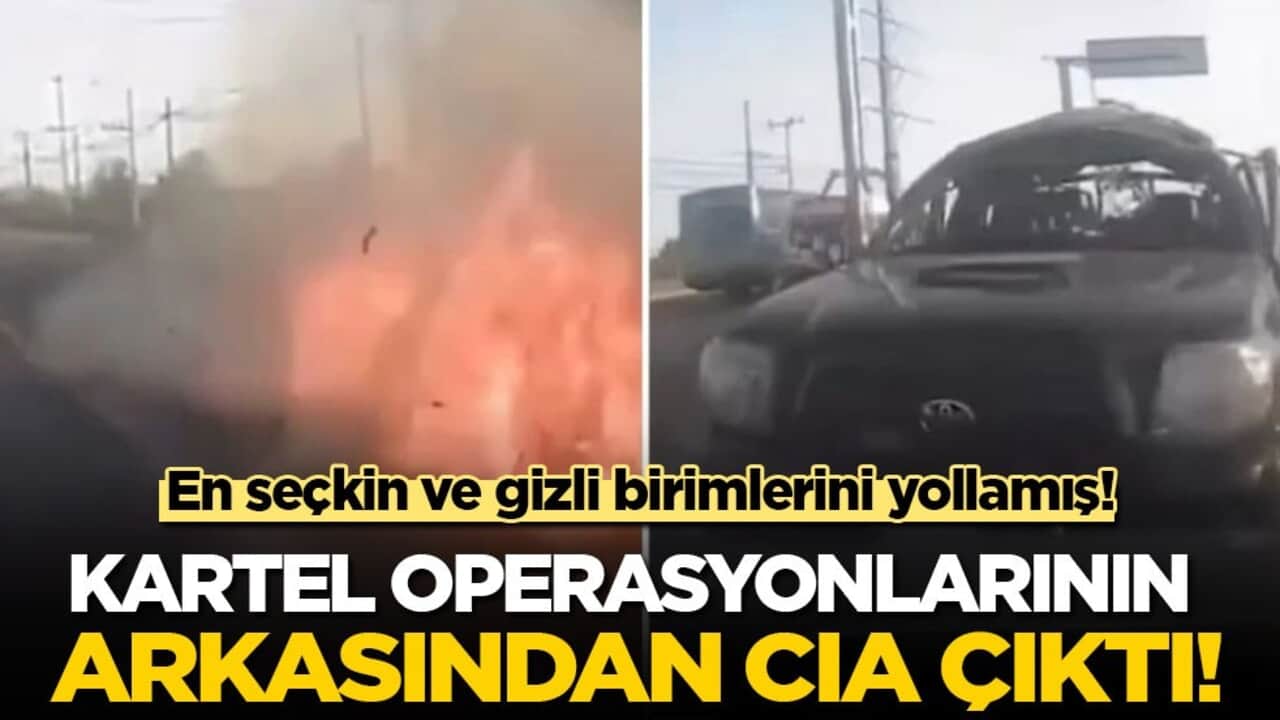 En seçkin ve gizli birimlerini yollamış! Kartel operasyonlarının arkasından CIA çıktı!