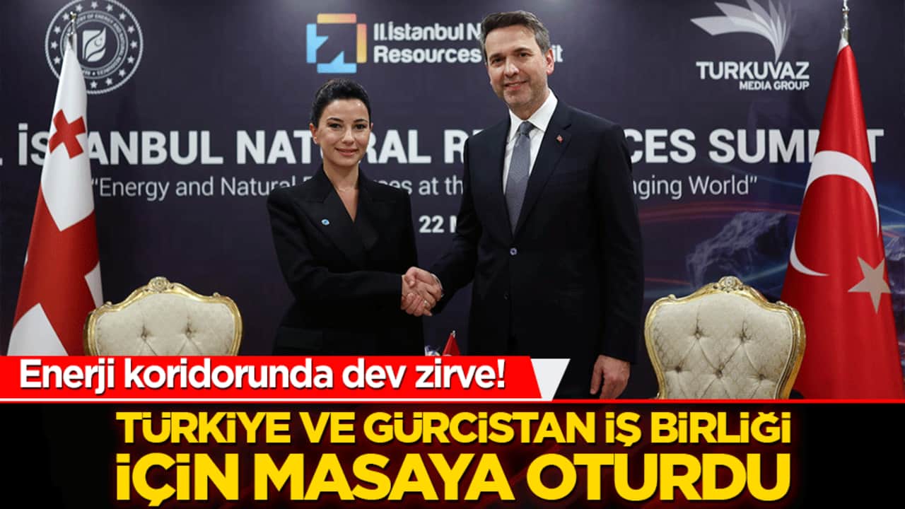 Enerji koridorunda dev zirve! Türkiye ve Gürcistan iş birliği için masaya oturdu!