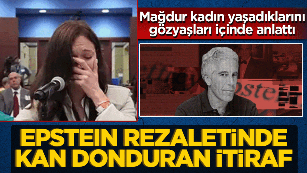 Epstein rezaletinde kan donduran itiraf: Mağdur kadının ifadeleri dünyayı sarstı! Yaşadığı dehşeti anlatırken gözyaşlarına boğuldu