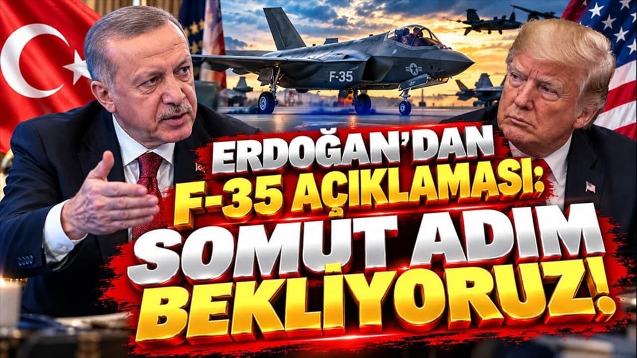 Erdoğan’dan F-35 için ABD’ye net mesaj: Somut adım bekliyoruz