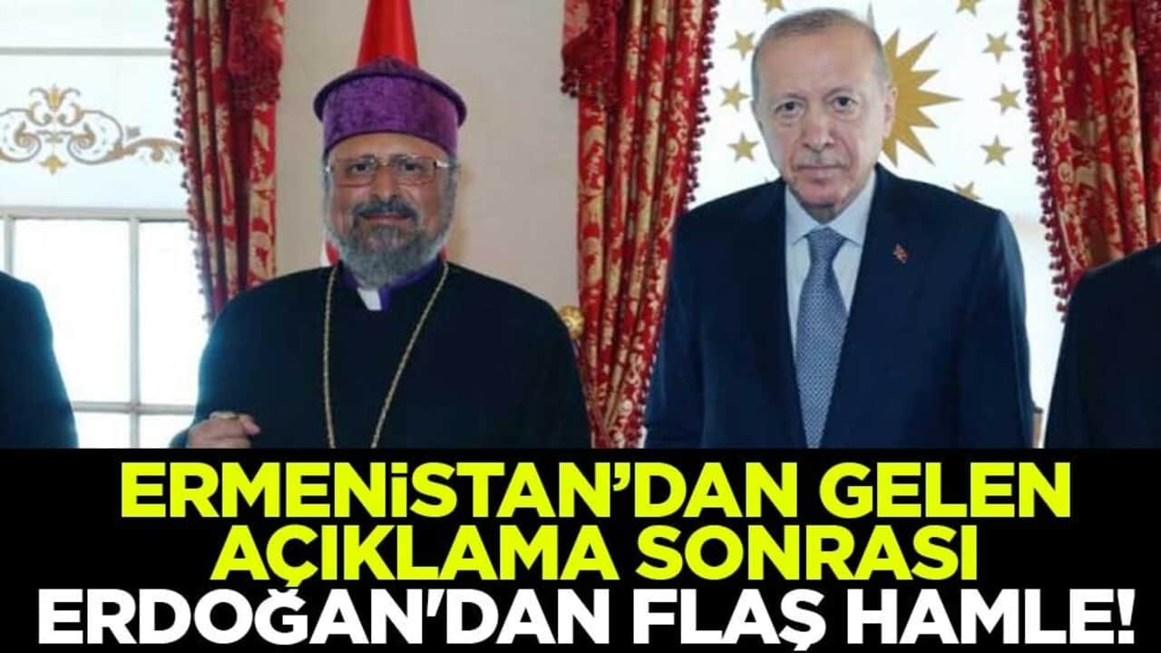Ermenistan‘dan gelen açıklama sonrası Erdoğan'dan flaş hamle! Maşalyan’ı Dolmabahçe Ofisi’nde kabul etti