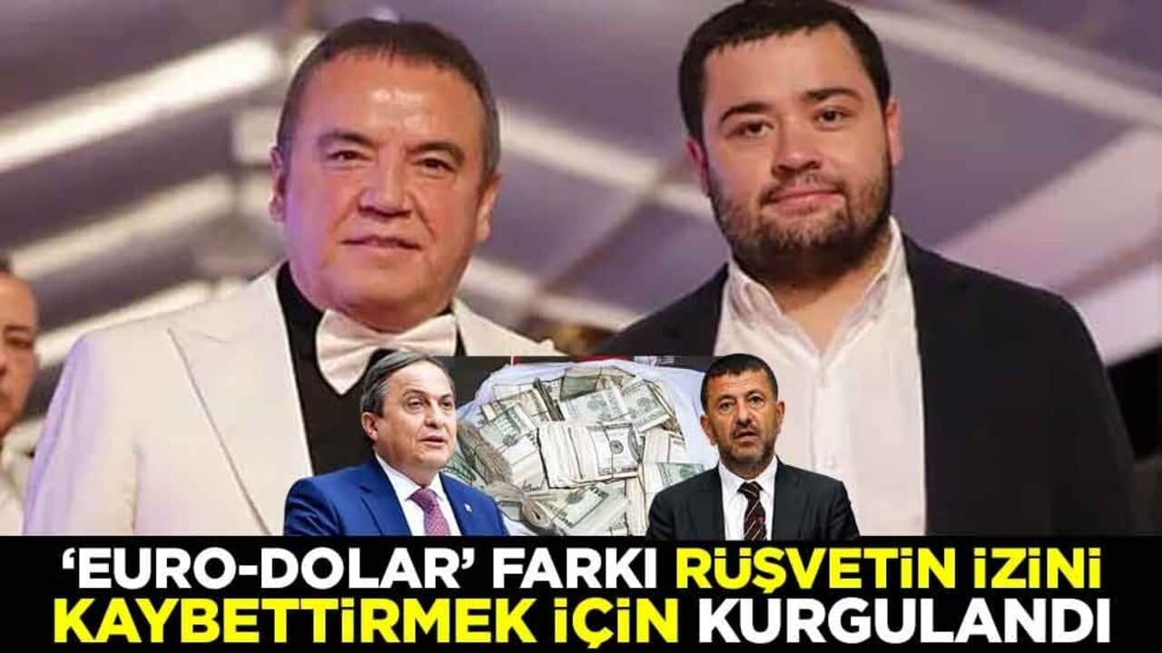 "Euro-Dolar" farkı, rüşvetin izini kaybettirmek için kurgulandı