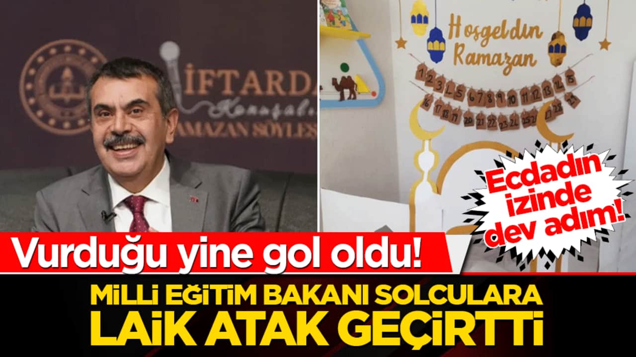 Evlatlarımızın manevi değerlerle buluşması laikçi yobazları çıldırttı! Milli Eğitim'den ecdadın izinde dev adım