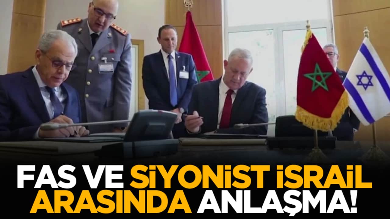 Fas ve siyonist israil arasında anlaşma!