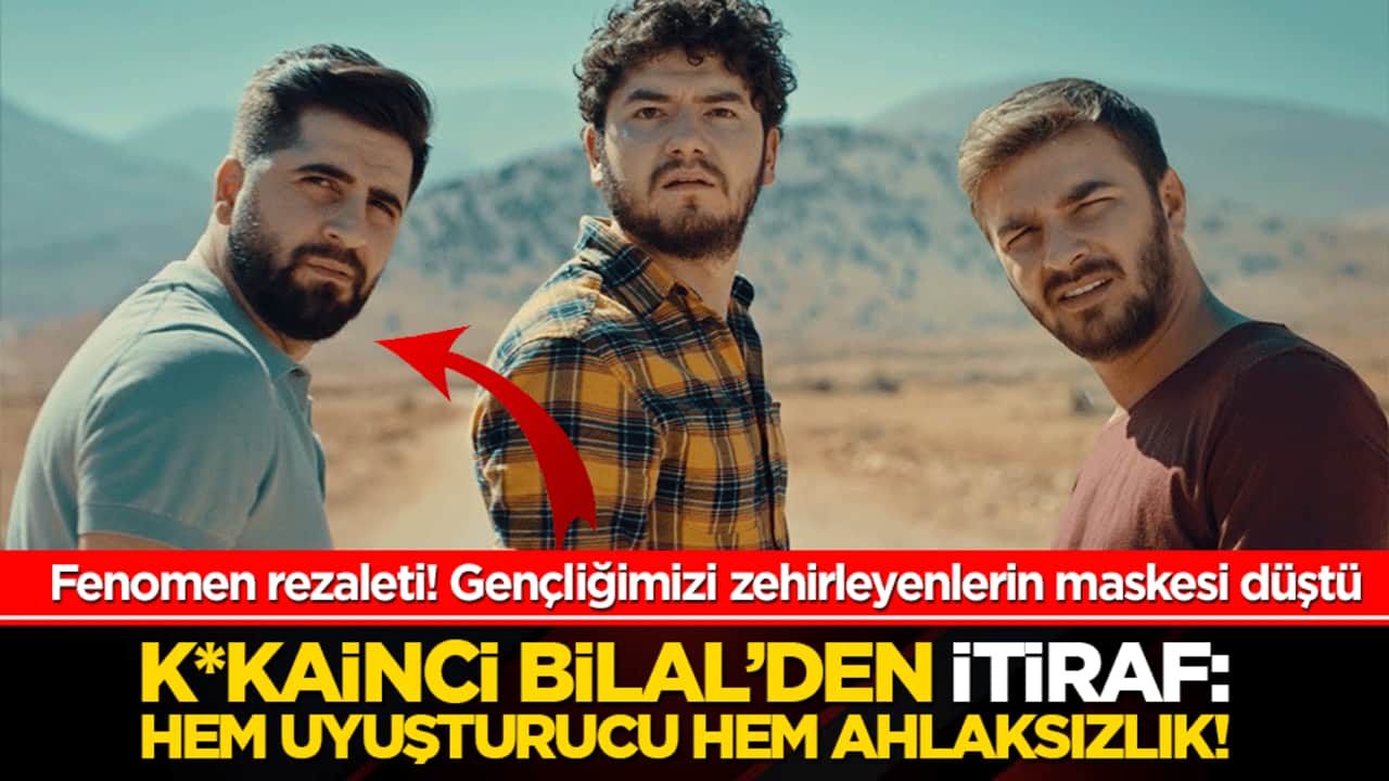Fenomen rezaleti! Gençliğimizi zehirleyenlerin maskesi düştü: Hem uyuşturucu hem ahlaksızlık!
