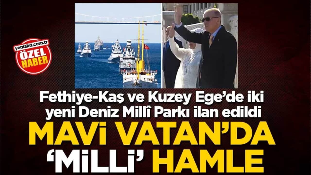 Fethiye-Kaş ve Kuzey Ege’de iki yeni Deniz Millî Parkı ilan edildi!