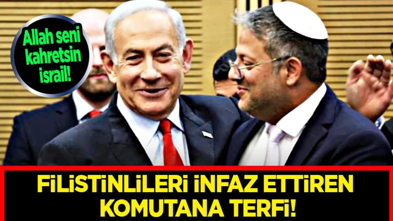 Filistinlileri infaz ettiren komutana terfi: Ahlaksız Katil sürüsü bunu da yaptı... Alçaklar!