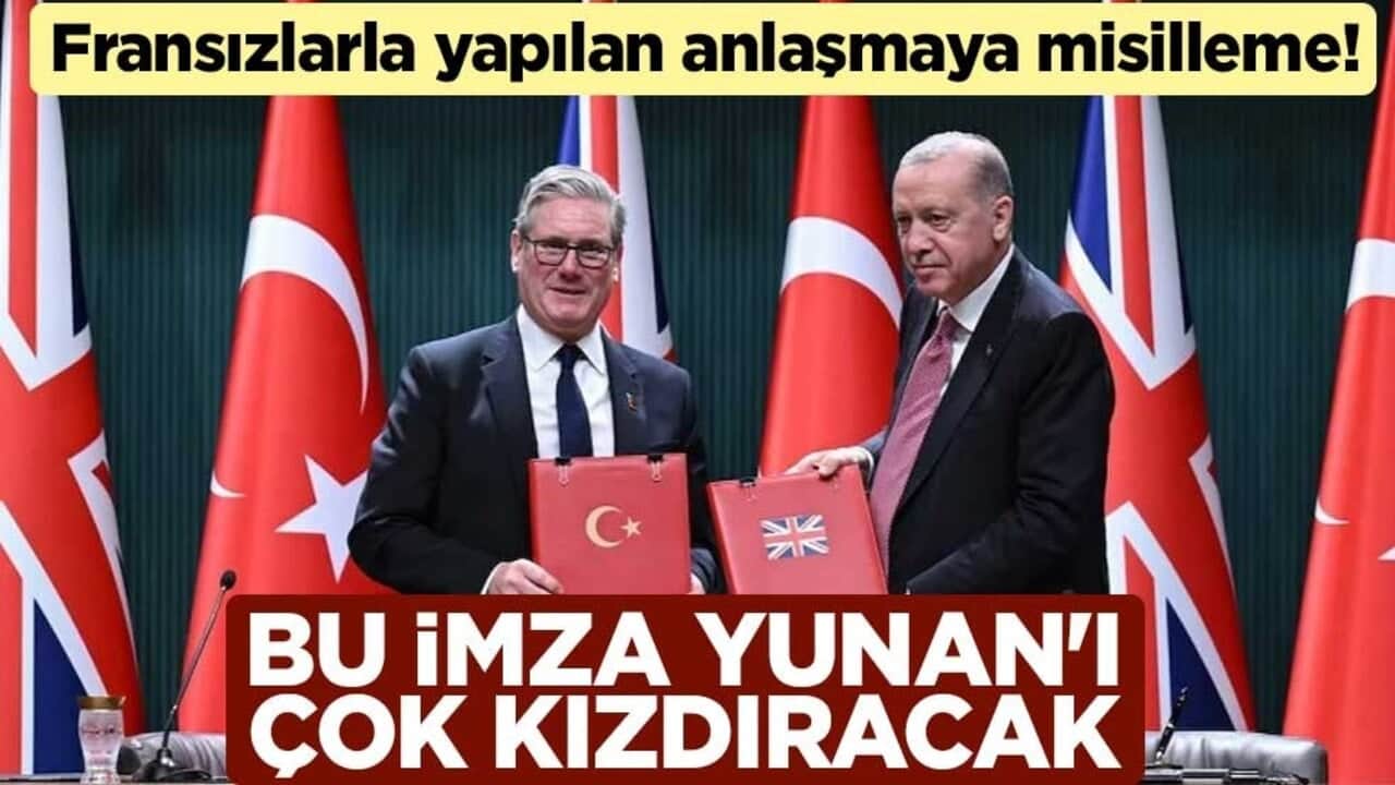 Fransızlarla yapılan anlaşmaya misilleme! Bu imza Yunan'ı çok kızdıracak
