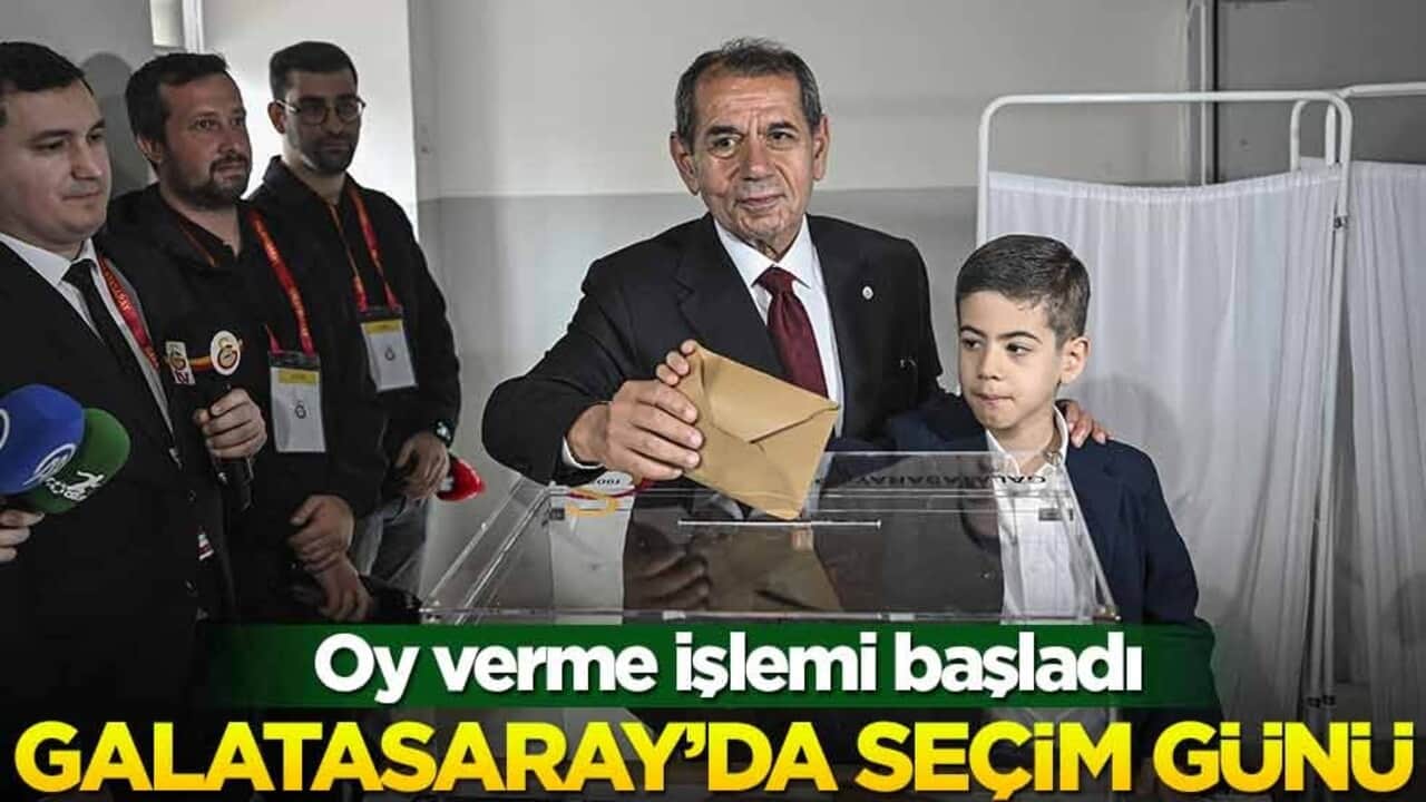 Galatasaray'da seçim günü! Oy verme işlemi başladı
