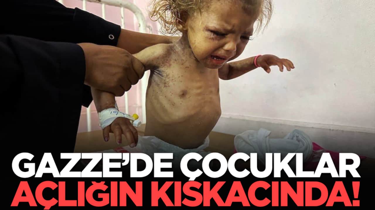 Gazze’de çocuklar açlığın kıskacında!
