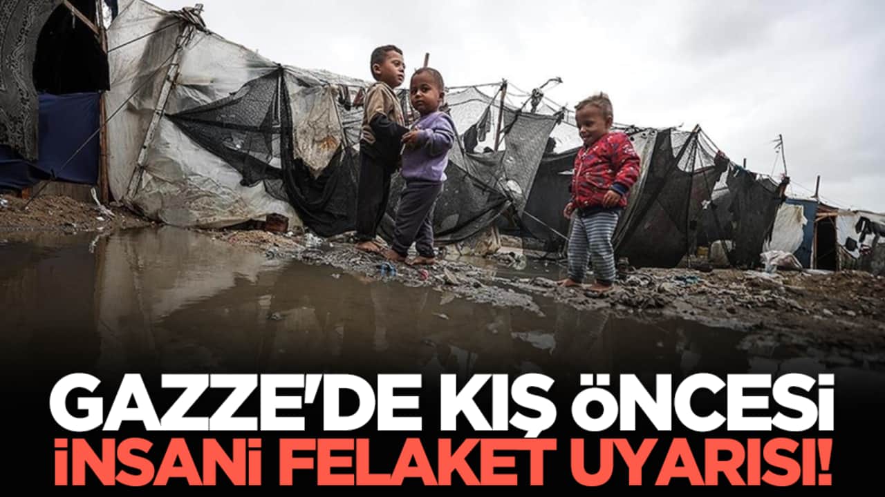Gazze'de kış öncesi insani felaket uyarısı!