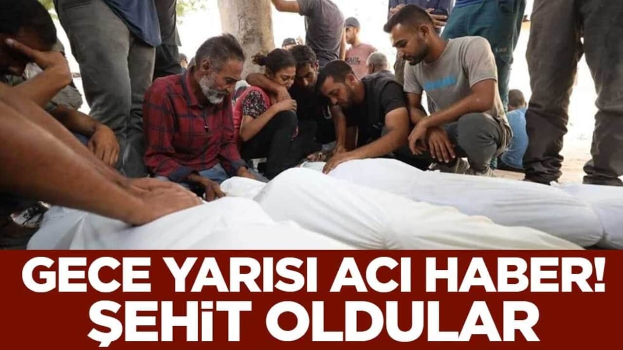 Gece yarısı acı haber! Şehit oldular