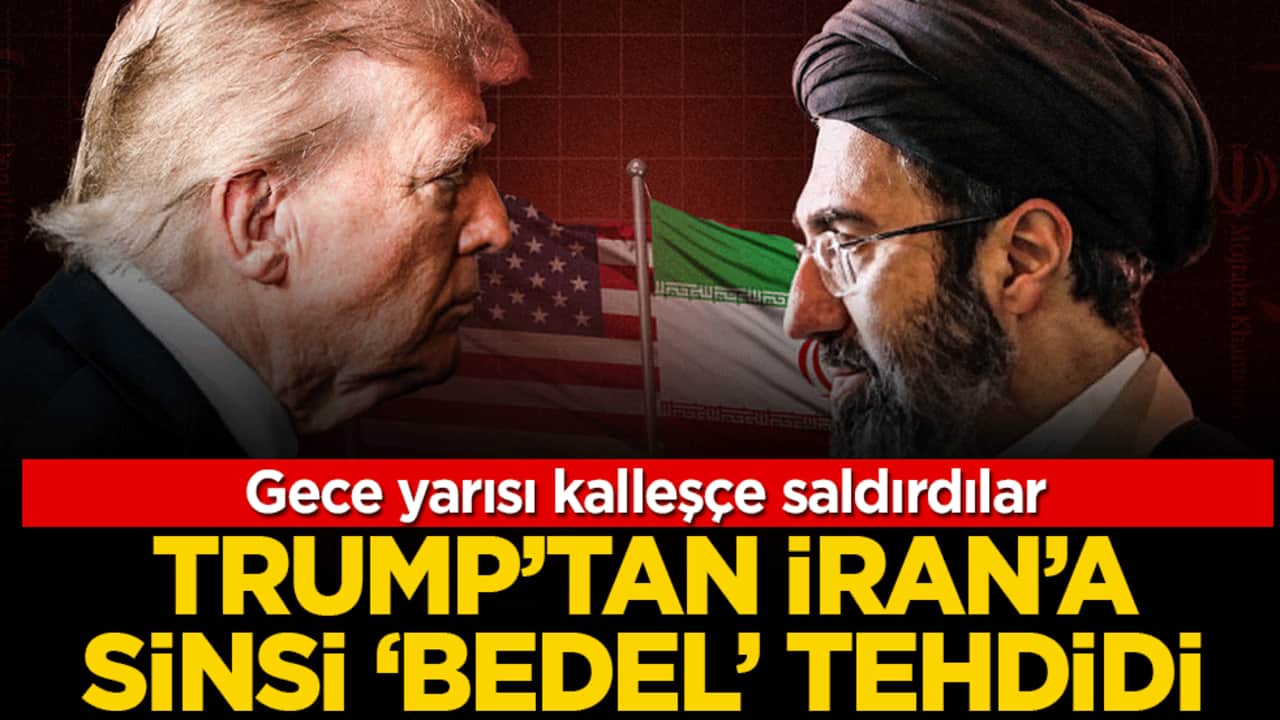 Gece yarısı kalleşçe saldırdılar! Küresel zorba Trump'tan İran'a sinsi 'bedel' tehdidi