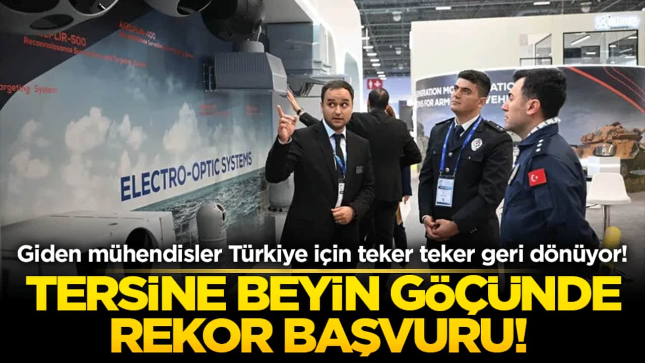Giden mühendisler Türkiye için teker teker geri dönüyor! Tersine beyin göçünde Aselsan'a rekor başvuru!