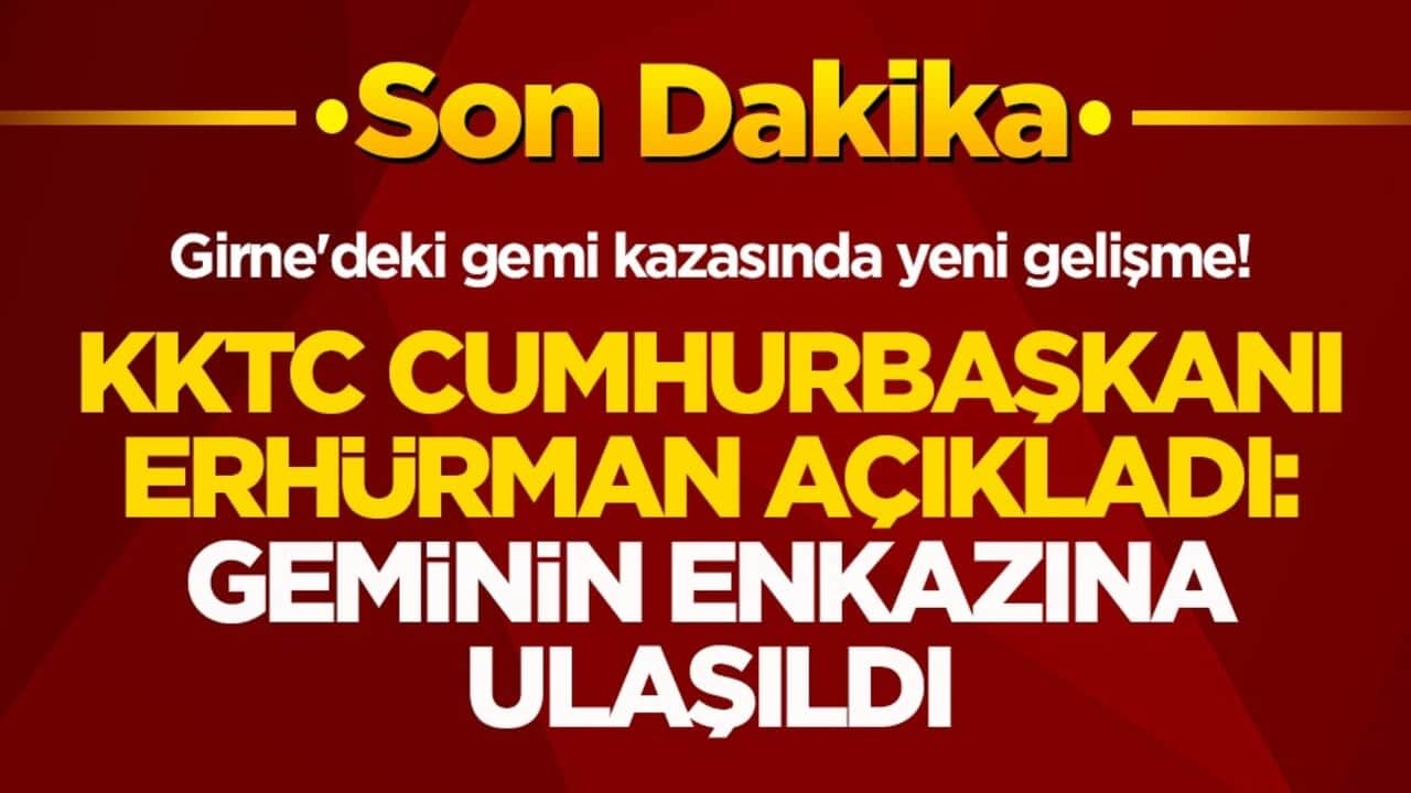 Girne'deki gemi kazasında yeni gelişme! Enkaza ulaşıldı