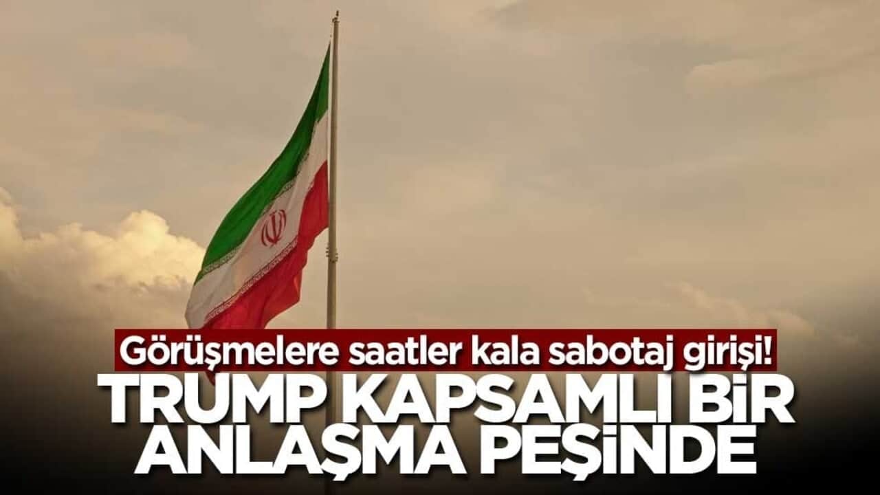 Görüşmelere saatler kala sabotaj girişi! İran'ın kalbinde şiddetli patlama