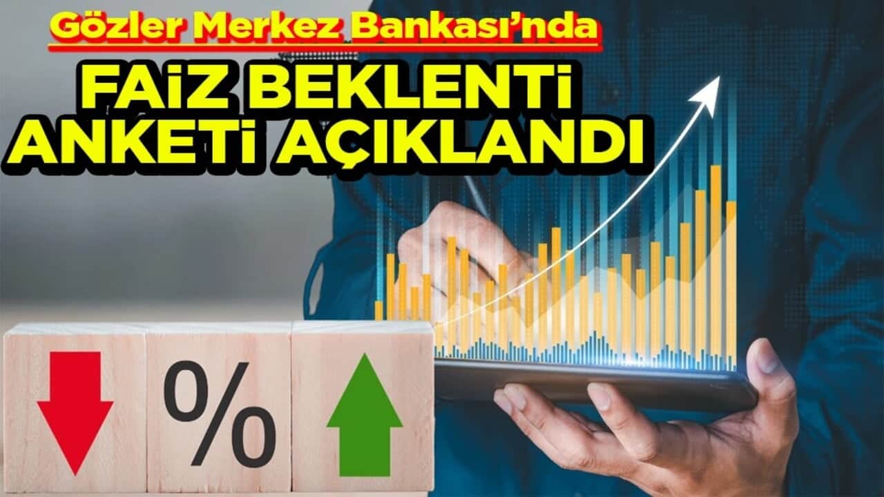 Gözler Merkez Bankası’nda Faiz beklenti anketi açıklandı