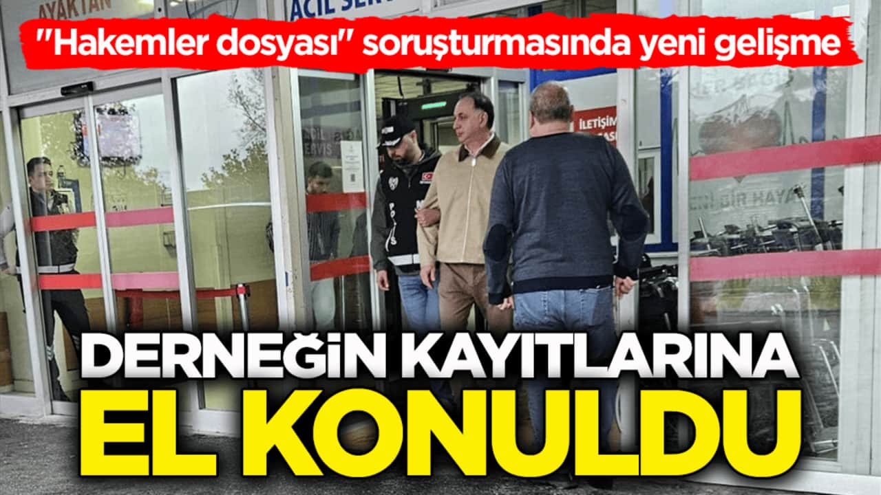 "Hakemler dosyası" soruşturmasında yeni gelişme! Hakemler derneğinin kayıtlarına el konuldu