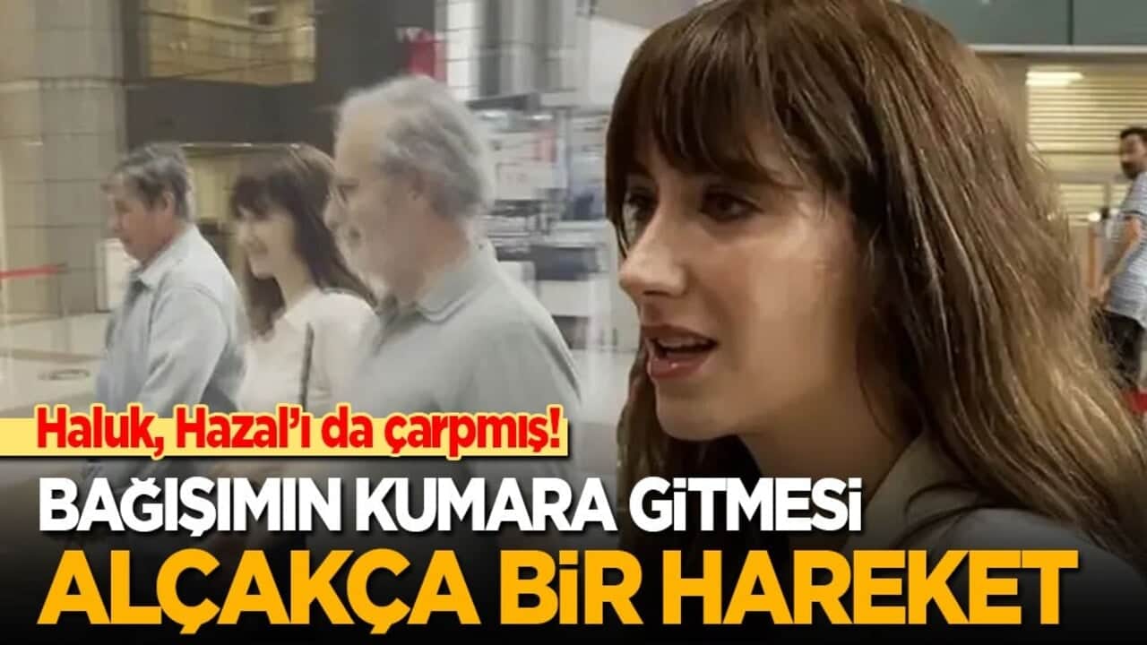 Haluk Levent Hazal Kaya’yı da çarpmış: Bağışımın kumara gitmesi alçakça bir hareket!