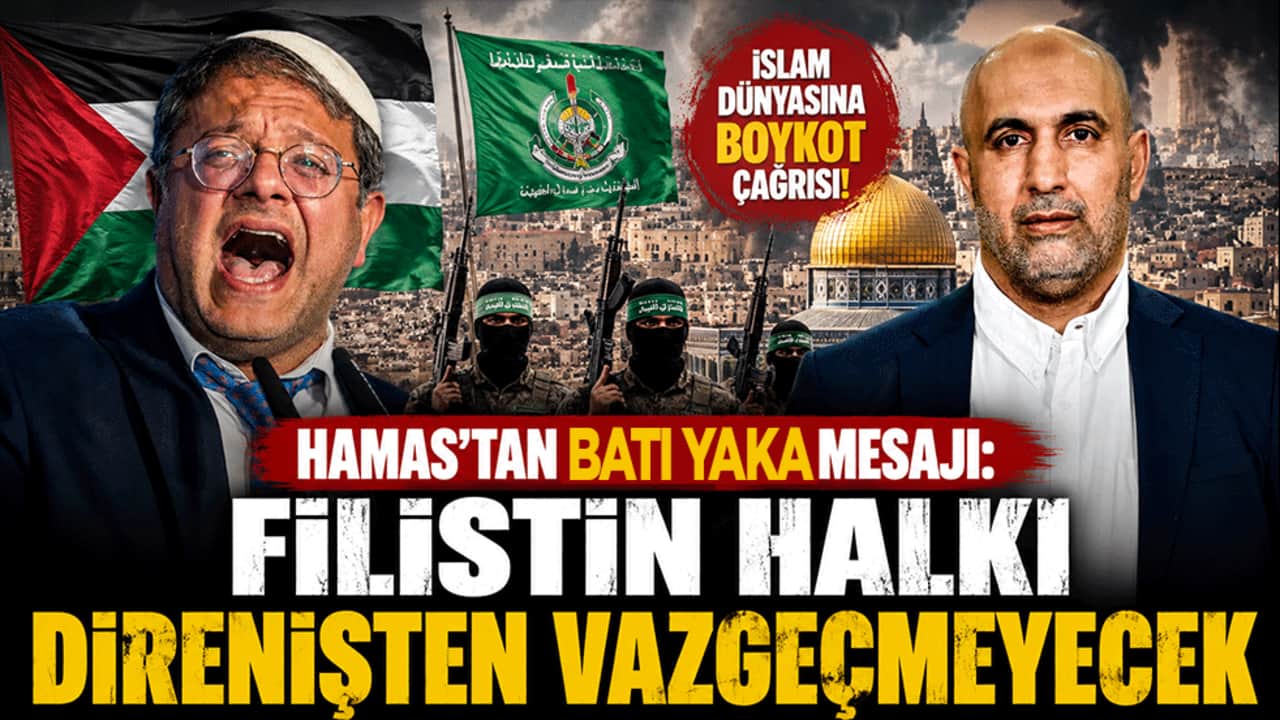 HAMAS'tan Batı Yaka mesajı: Filistin halkı direnişten vazgeçmeyecek