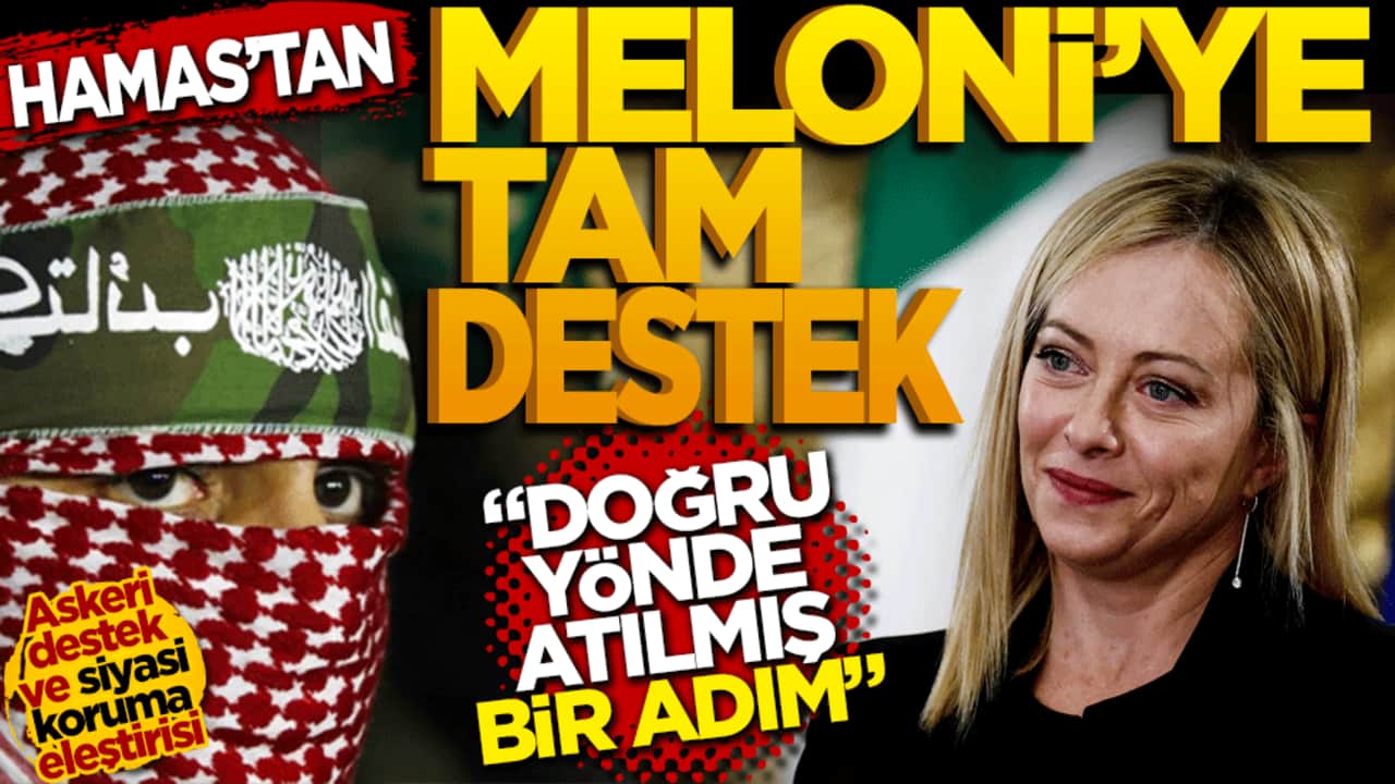 Hamas'tan İtalya'nın kararına destek: "Doğru yönde atılmış bir adım"