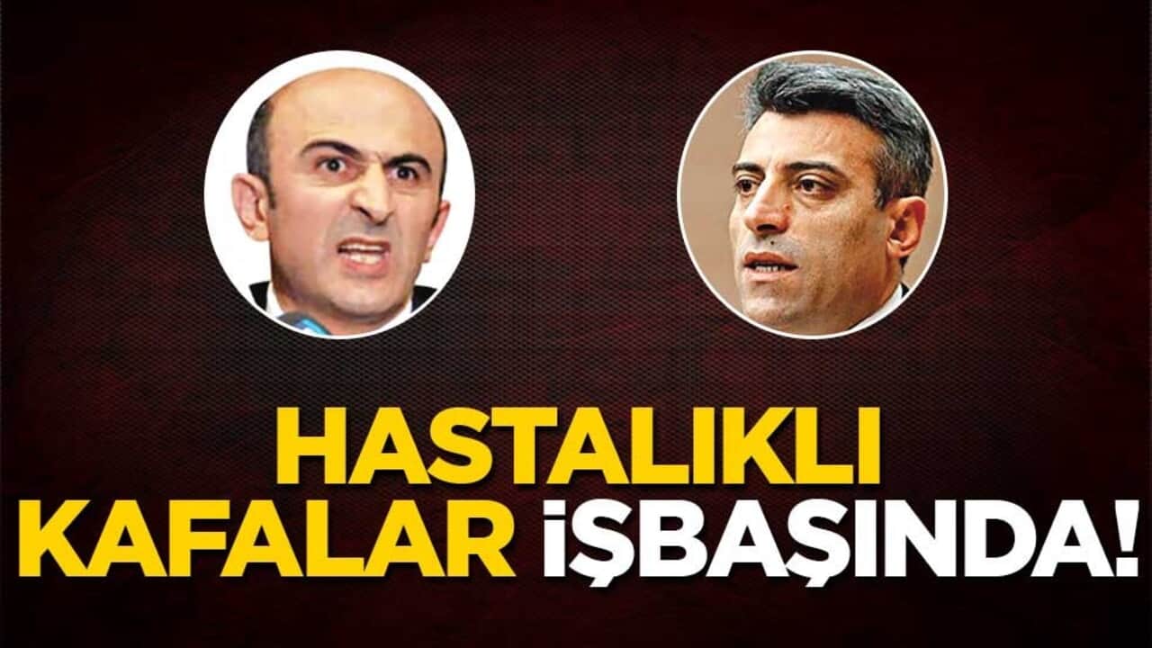 Hastalıklı kafalar işbaşında!