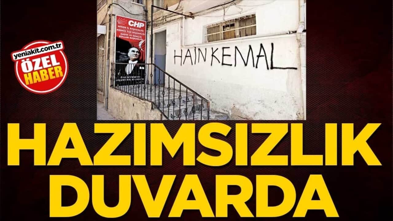 Hazımsızlık duvarda