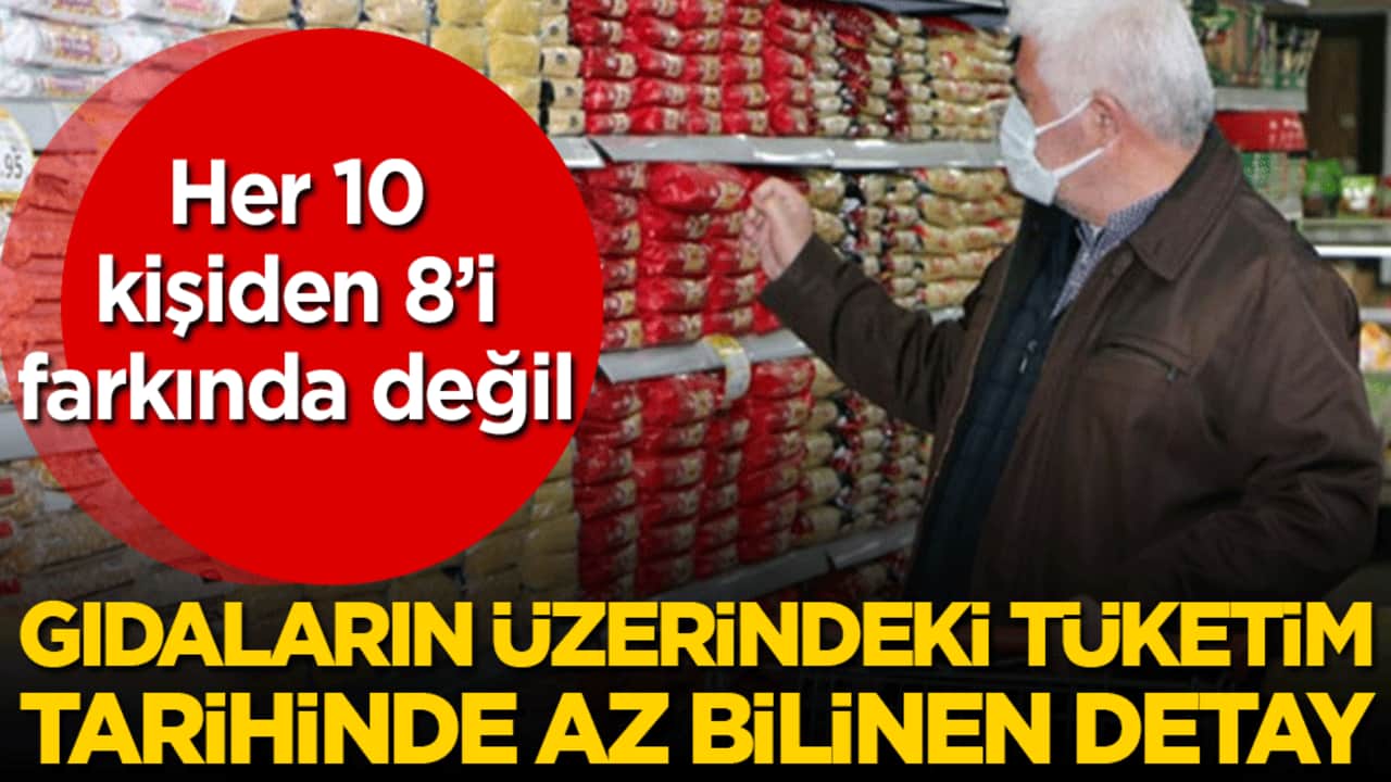 Her 10 kişiden 8'i farkında değil! Gıdaların üzerindeki tüketim tarihinde az bilinen detay!