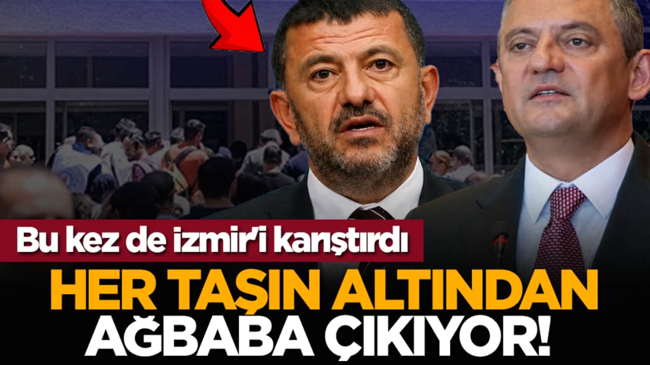 Her taşın altından Ağbaba çıkıyor! Bu kez de İzmir'i karıştırdı