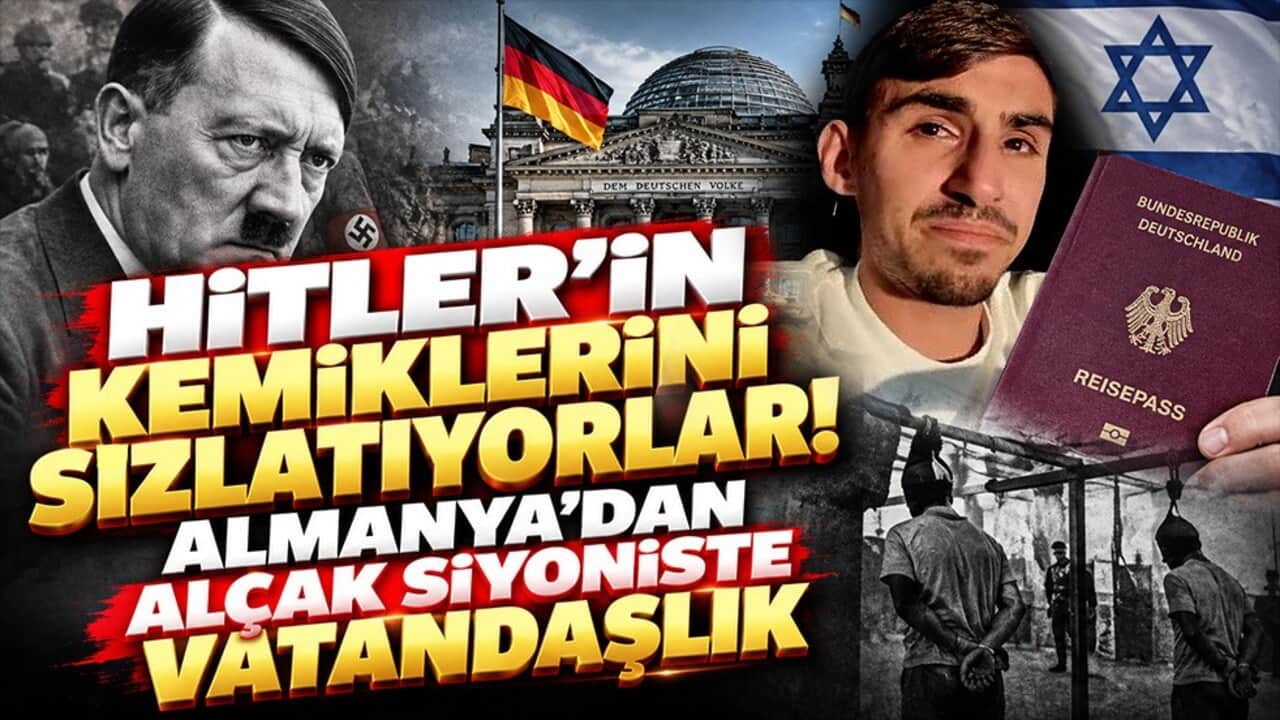 Hitler’in kemiklerini sızlatıyorlar! Almanya’dan alçak Siyonist’e vatandaşlık