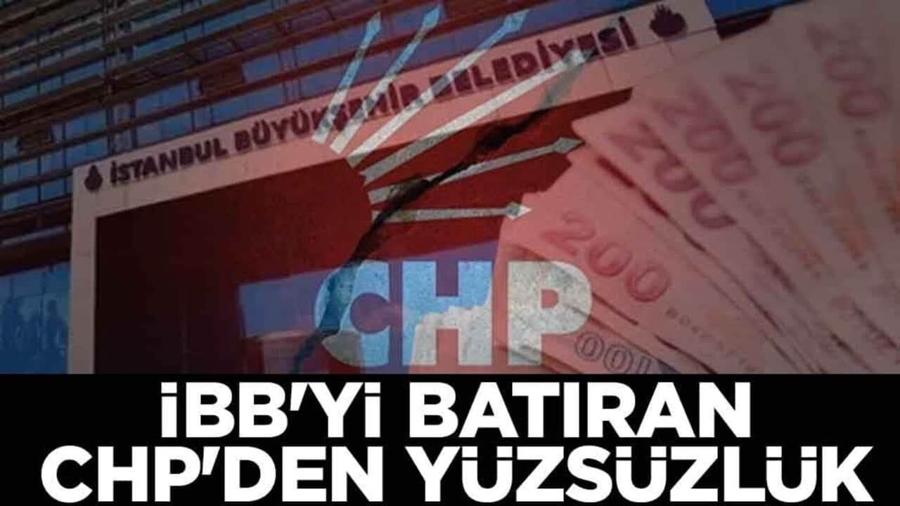 İBB batarken CHP, AK Parti'yi susturmaya çalıştı