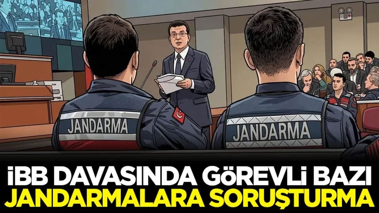 İBB davasında görevli bazı jandarmalara soruşturma