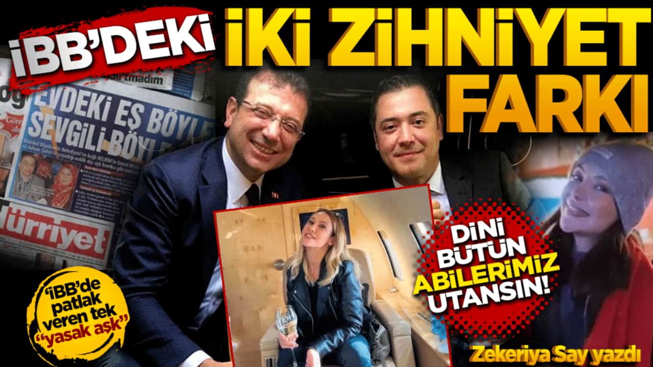 İBB’deki iki zihniyet farkı! Dini bütün ağabeylerimiz utansın