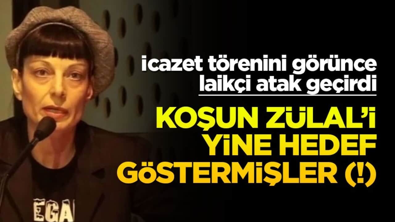 İcazet törenini görünce laikçi atak geçirdi! Koşun Zülal’i yine hedef göstermişler (!)