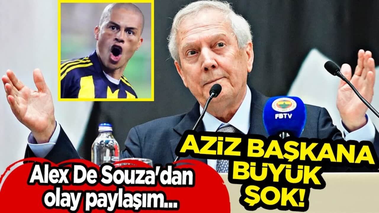 İddiasına yanıt geldi... Alex'ten Aziz Yıldırım'a şok: Destek var mı yok mu?
