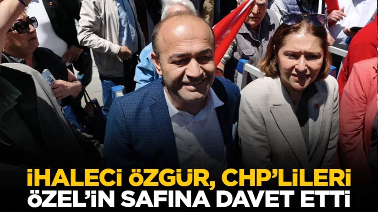 İhaleci Özgür, CHP’lileri Özel’in safına davet etti