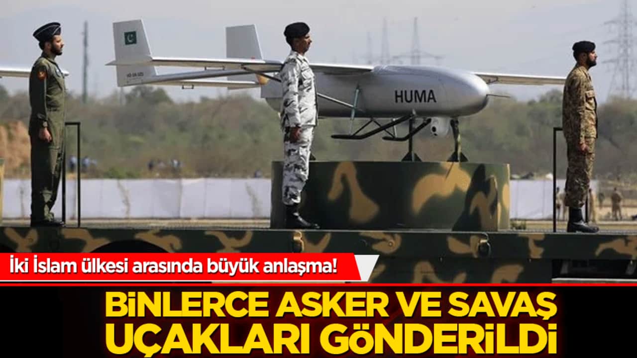 İki İslam ülkesi arasında büyük anlaşma! Binlerce asker ve savaş uçakları gönderildi