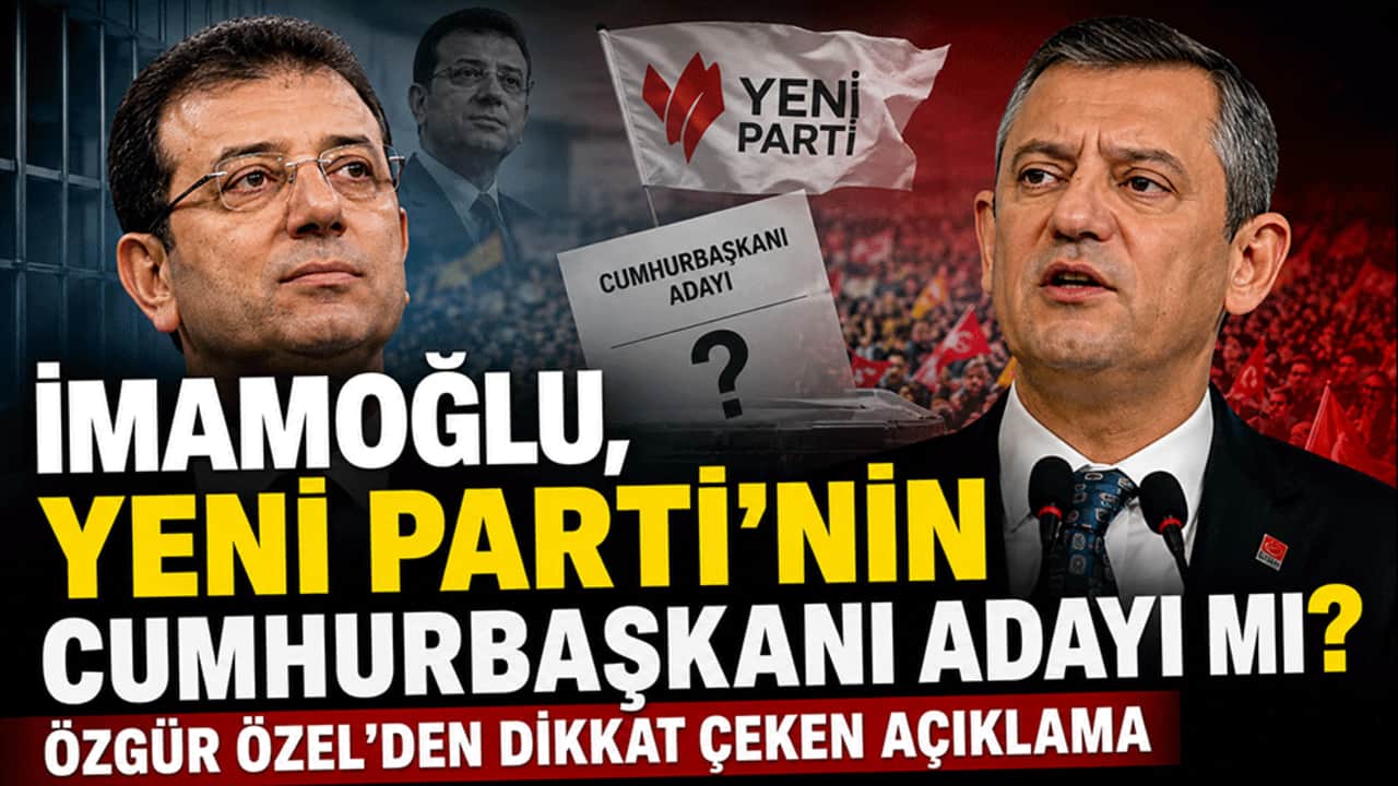İmamoğlu, Yeni Parti'nin Cumhurbaşkanı adayı mı? Özgür Özel'den dikkat çeken açıklama