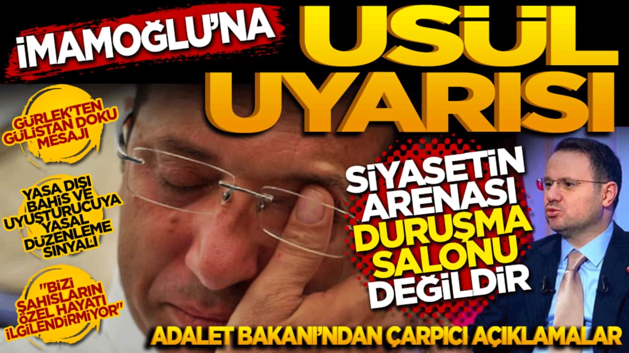 İmamoğlu’na usul uyarısı: Siyasetin arenası duruşma salonu değildir