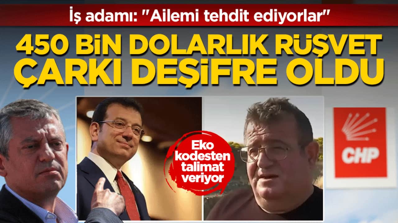 İmamoğlu'nun adı 450 bin dolarlık rüşvet soruşturmasında! İş adamı: "Ailemi tehdit ediyorlar"