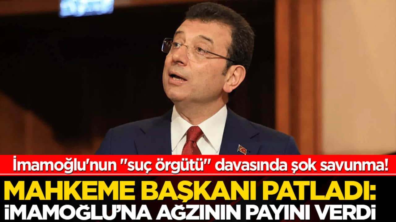 İmamoğlu'nun "suç örgütü" davasında şok savunma! Mahkeme Başkanı patladı: "Burası senin miting alanın değil!"