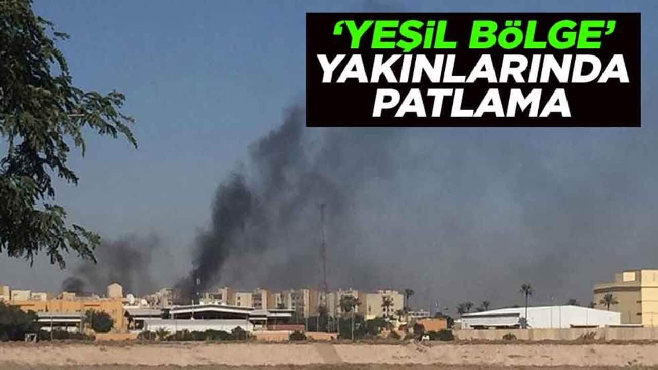Irak’ın başkenti Bağdat’ta bulunan "Yeşil Bölge" yakınlarında patlama